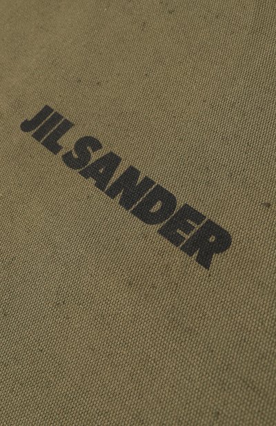 Сумка-тоут book grande JIL SANDER хаки цвета по цене 76500 руб., арт. J25WC0004/P4863, фото 3 Сумка-тоут book grande JIL SANDER, арт. J25WC0004/P4863, фото 3