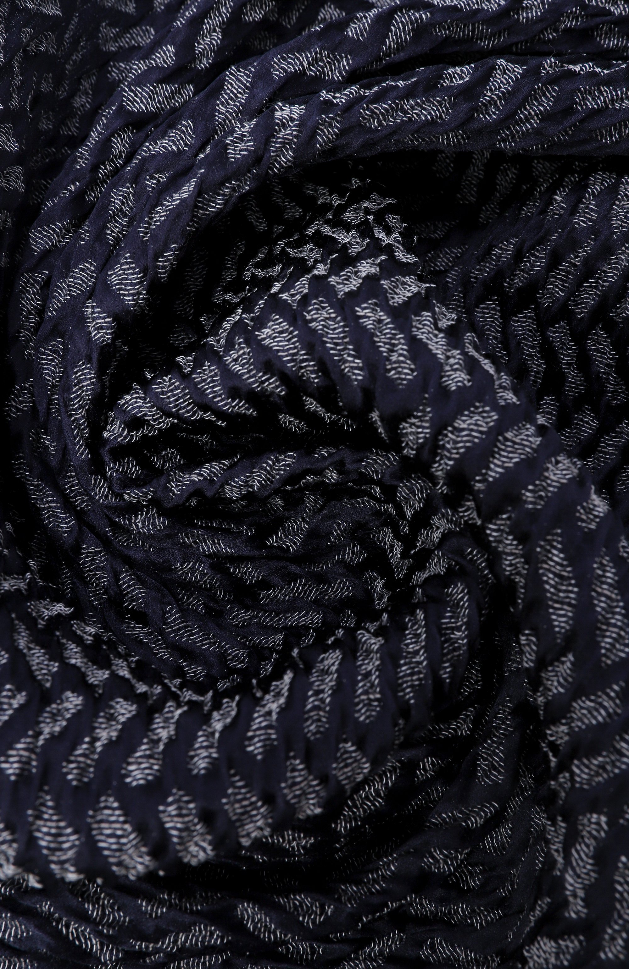 Шарф из шелка и вискозы GIORGIO ARMANI, арт. GM002975/TE21536, фото 3