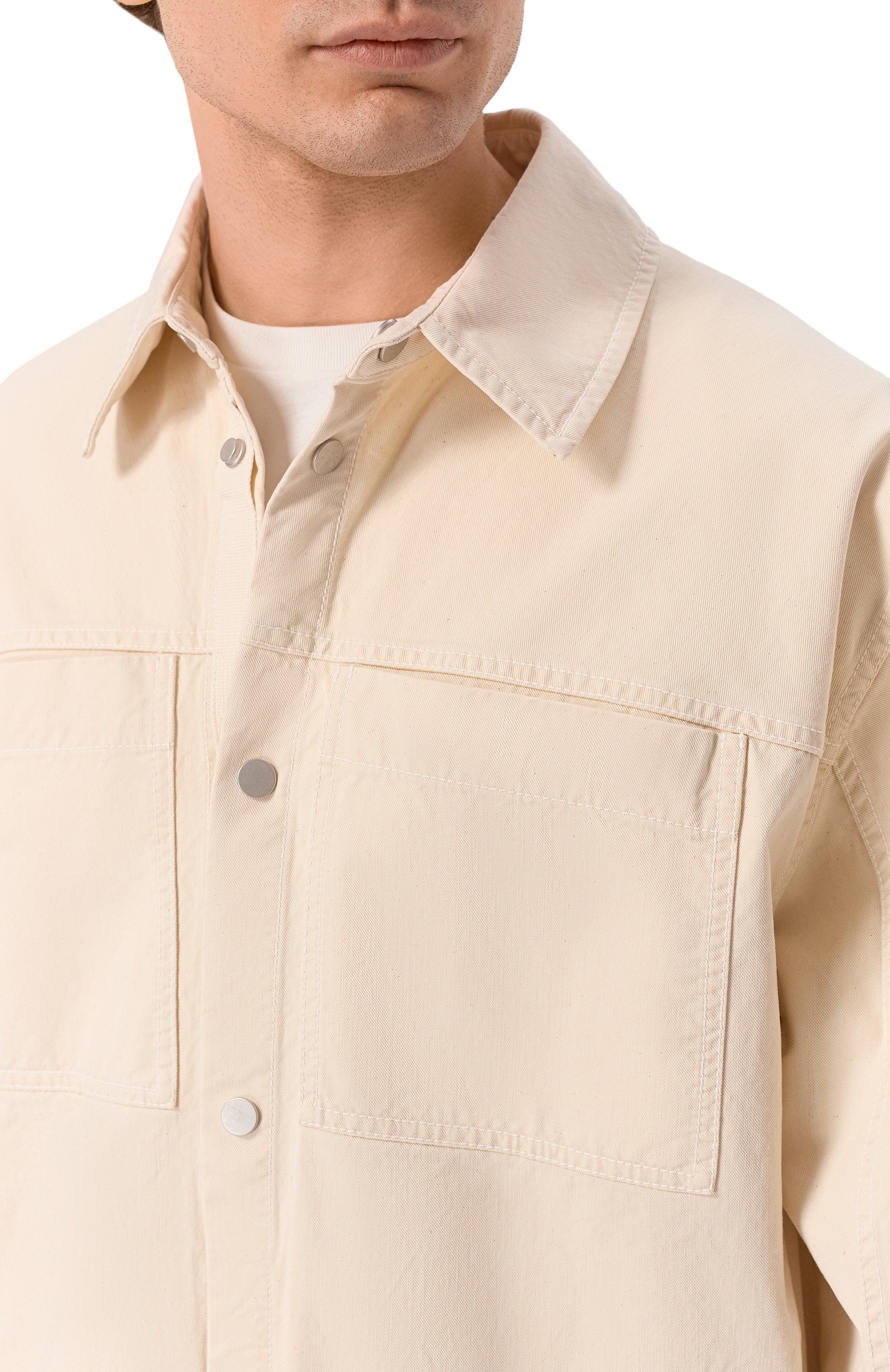 Джинсовая куртка-рубашка MORDECAI, арт. 26E96MRU12Q, фото 5