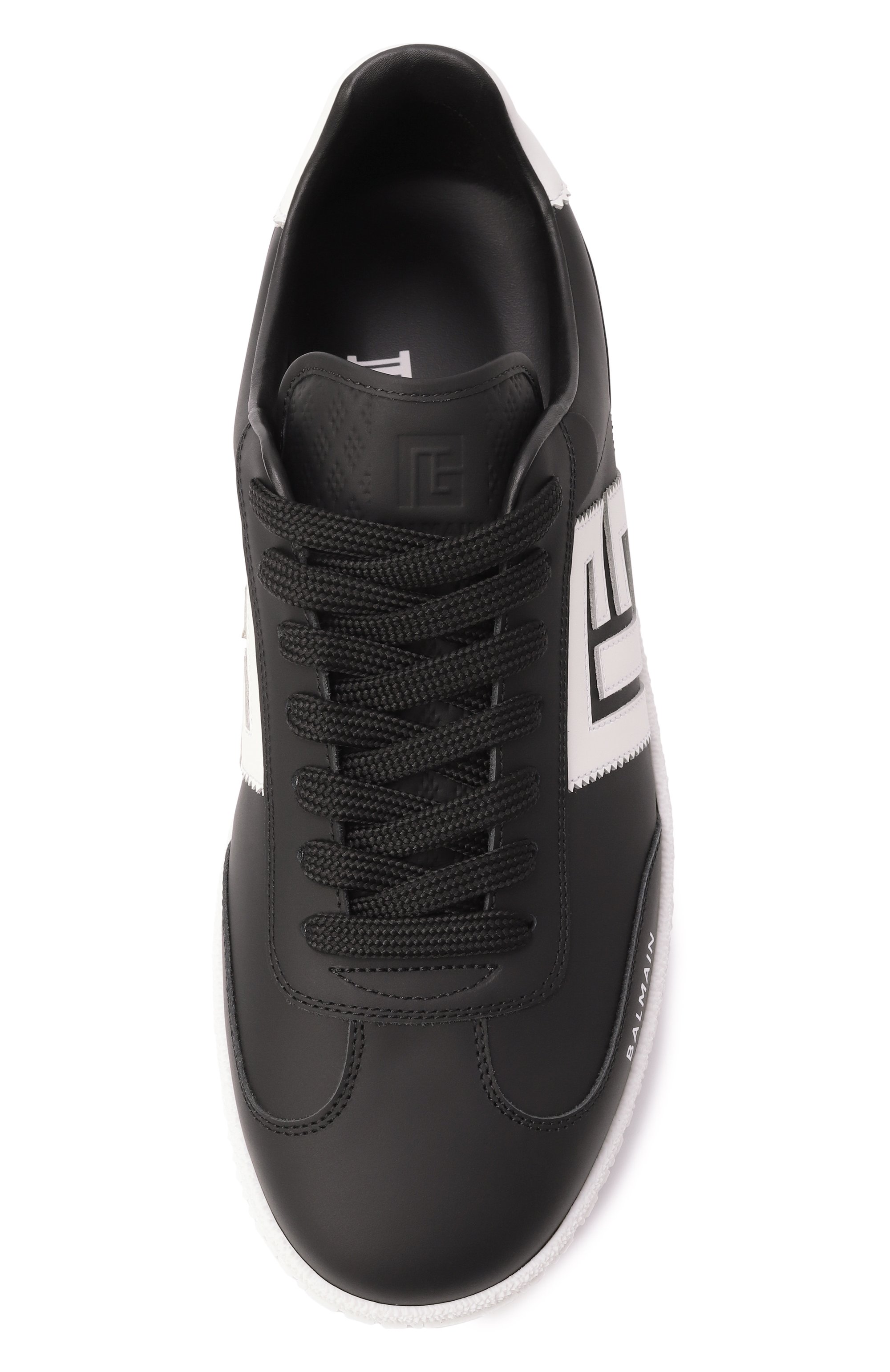 Кожаные кеды swan BALMAIN, арт. EM0VI360/LVTR, фото 6