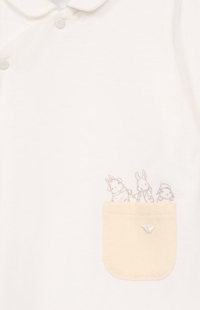 Хлопковый комбинезон EMPORIO ARMANI, арт. EY000152/AF10913, фото 3