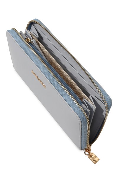 Кожаный кошелек BORBONESE голубого цвета по цене 20550 руб., арт. 920091, фото 3 Кожаный кошелек BORBONESE, арт. 920091, фото 3