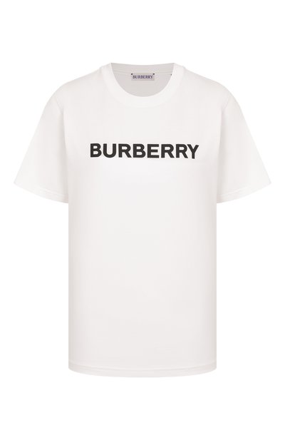 Женская хлопковая футболка BURBERRY, арт. 8080325