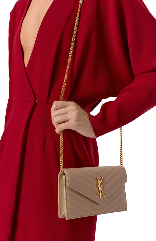 Сумка Cassandra Saint Laurent 742920/B0W01 Бежевый  742920/B0W01 Фото 2