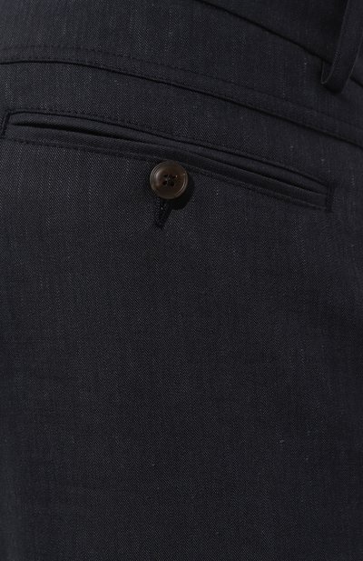 Брюки изо льна и шерсти CANALI, арт. U1659/AE02571/304/58-64, фото 5