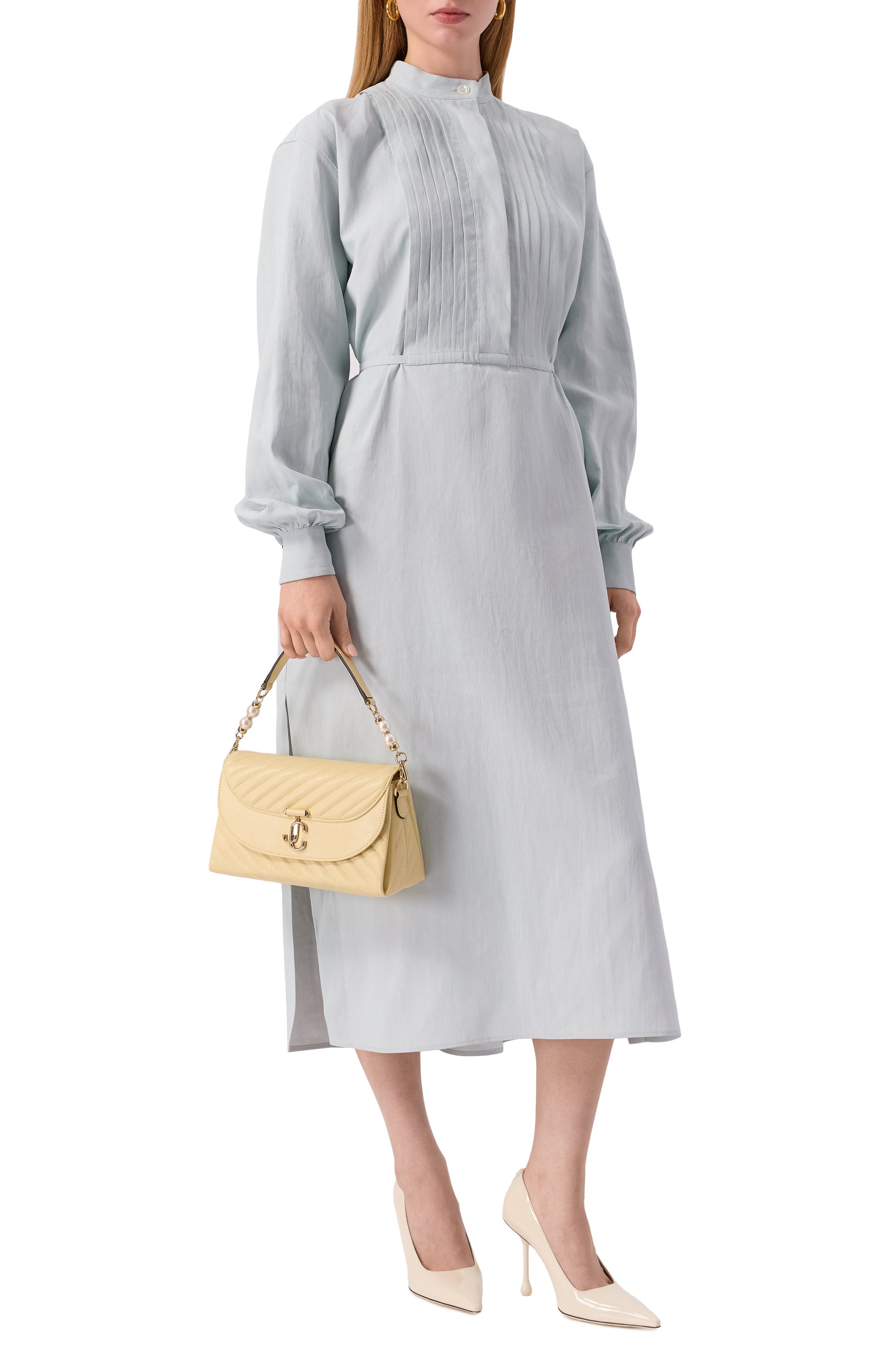 Сумка curve JIMMY CHOO, арт. AVN CURVE T0PHANDLE/Q0J, фото 7