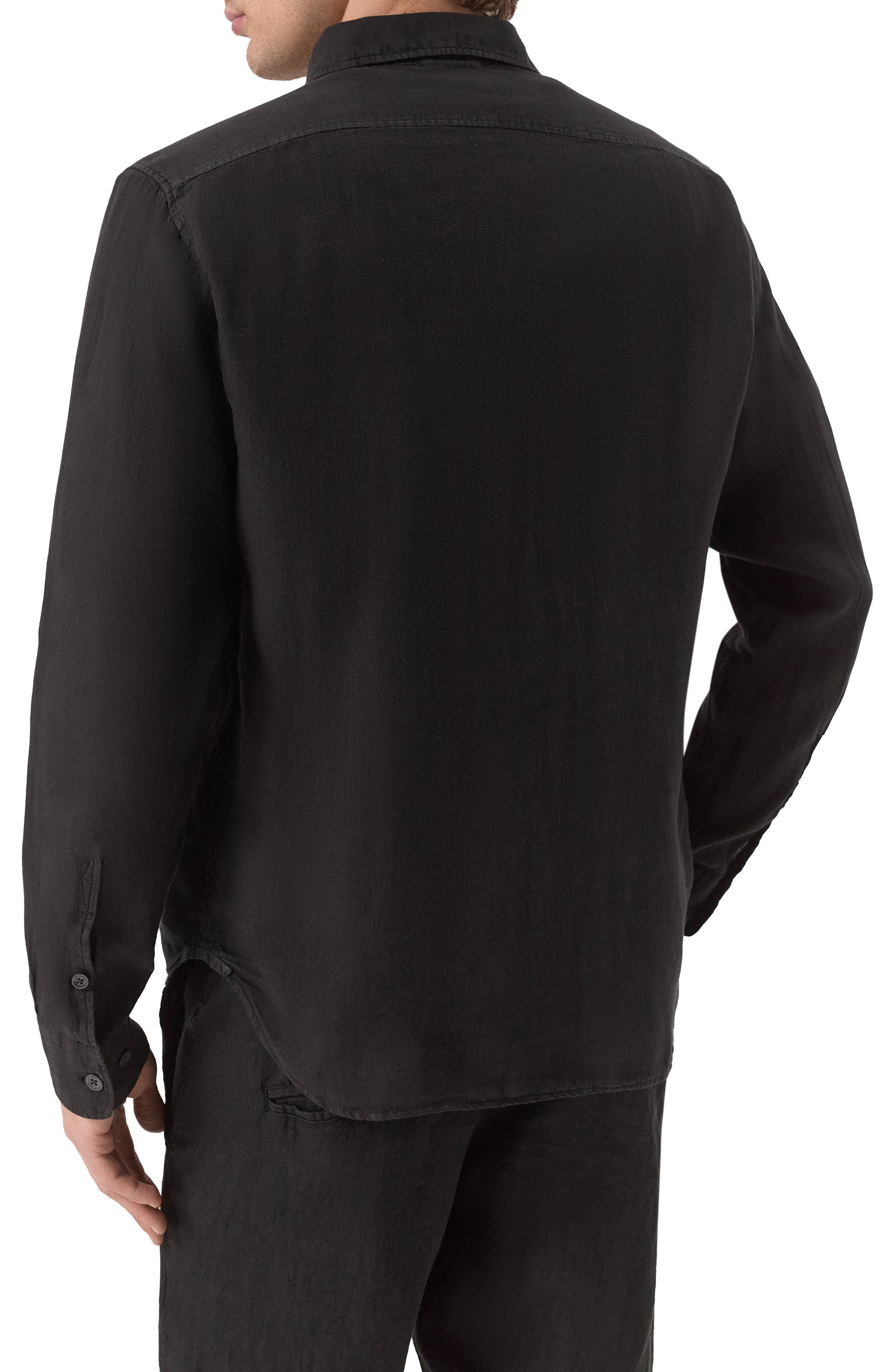 Льняная рубашка C.P. COMPANY, арт. 18CMSH250A005415G, фото 4