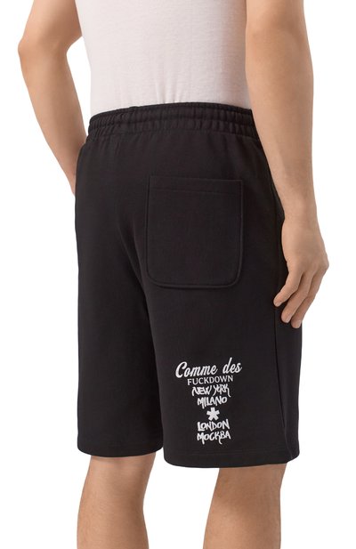 Хлопковые шорты COMME DES FUCKDOWN, арт. CFABM01930, фото 4