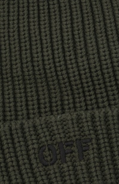 Хлопковая шапка OFF-WHITE, арт. 0BLC003F21KNI001, фото 3