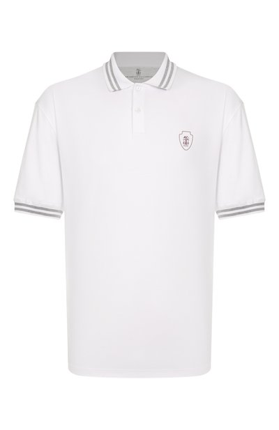 Мужское хлопковое поло BRUNELLO CUCINELLI, арт. M0B133940W