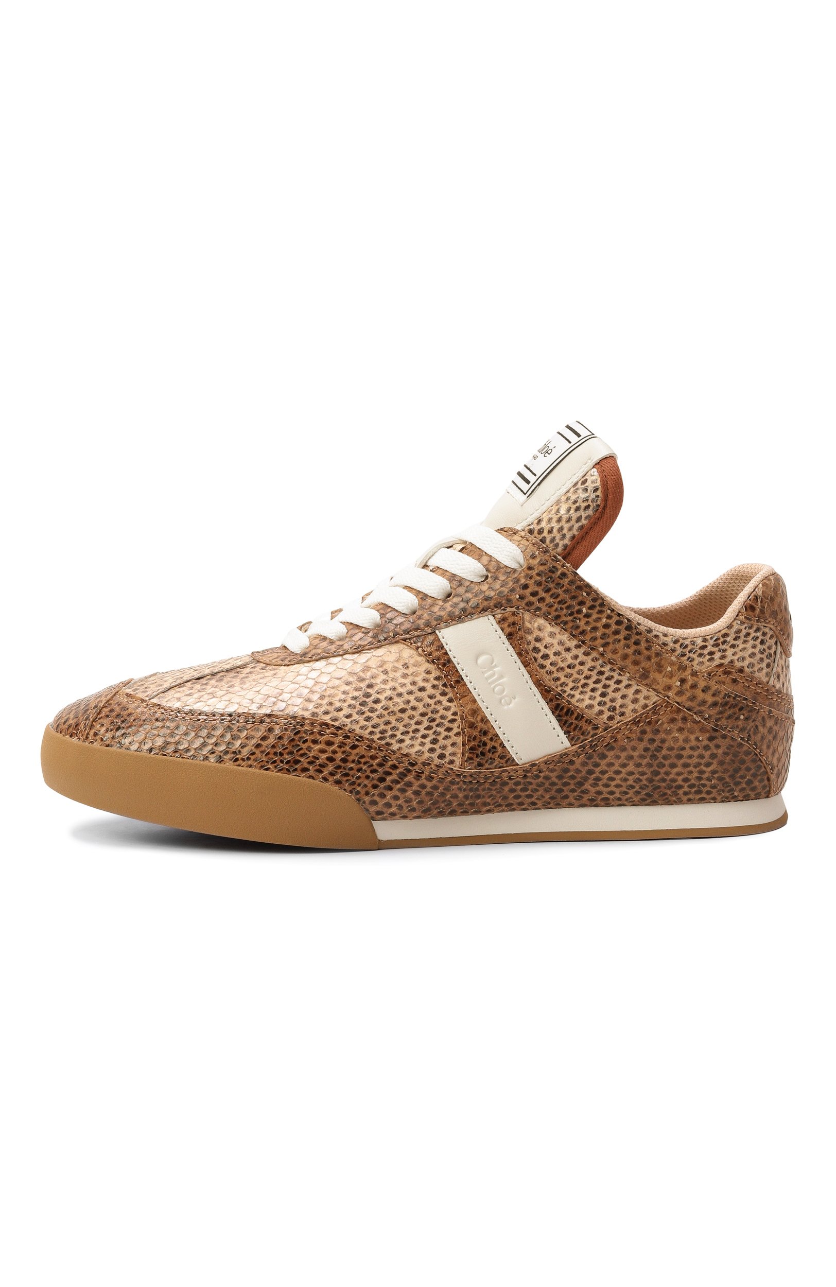 Кожаные кеды chloé kick CHLOÉ, арт. CH26A07IYM, фото 4