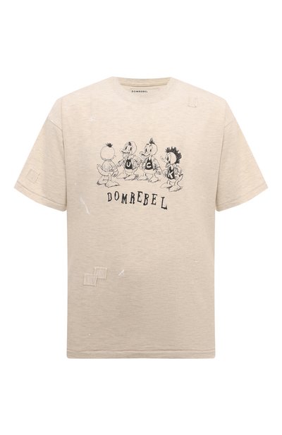 Хлопковая футболка DOMREBEL, арт. M SCH00LYARD T-SHIRT/TSHIRT, фото 1