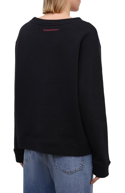 Хлопковый свитшот EMPORIO ARMANI, арт. 3K2M9B/2JPLZ, фото 4