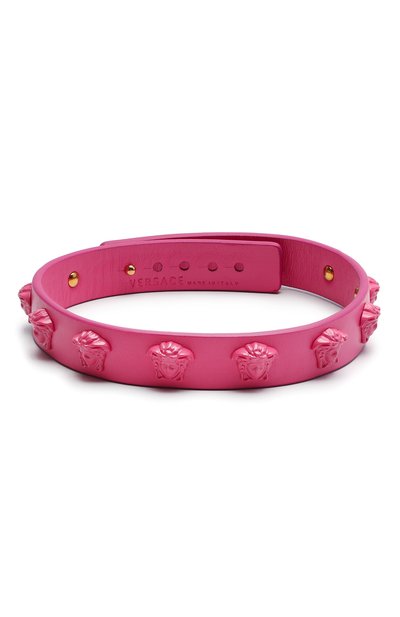 Чокер medusa stud VERSACE фуксия цвета по цене 39950 руб., арт. DG3I137/DMTN, фото 2 Чокер medusa stud VERSACE, арт. DG3I137/DMTN, фото 2