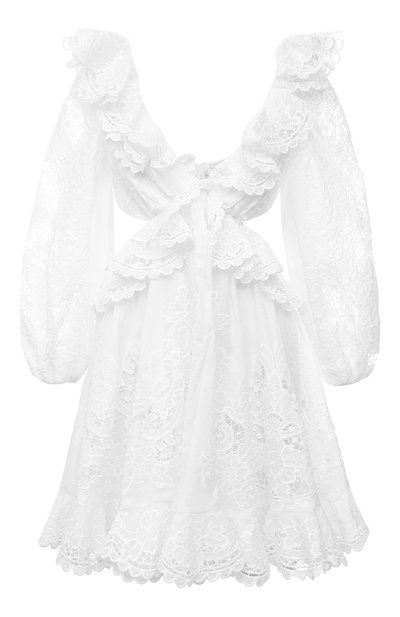 Хлопковое платье ZIMMERMANN, арт. 9340DLLU, фото 1