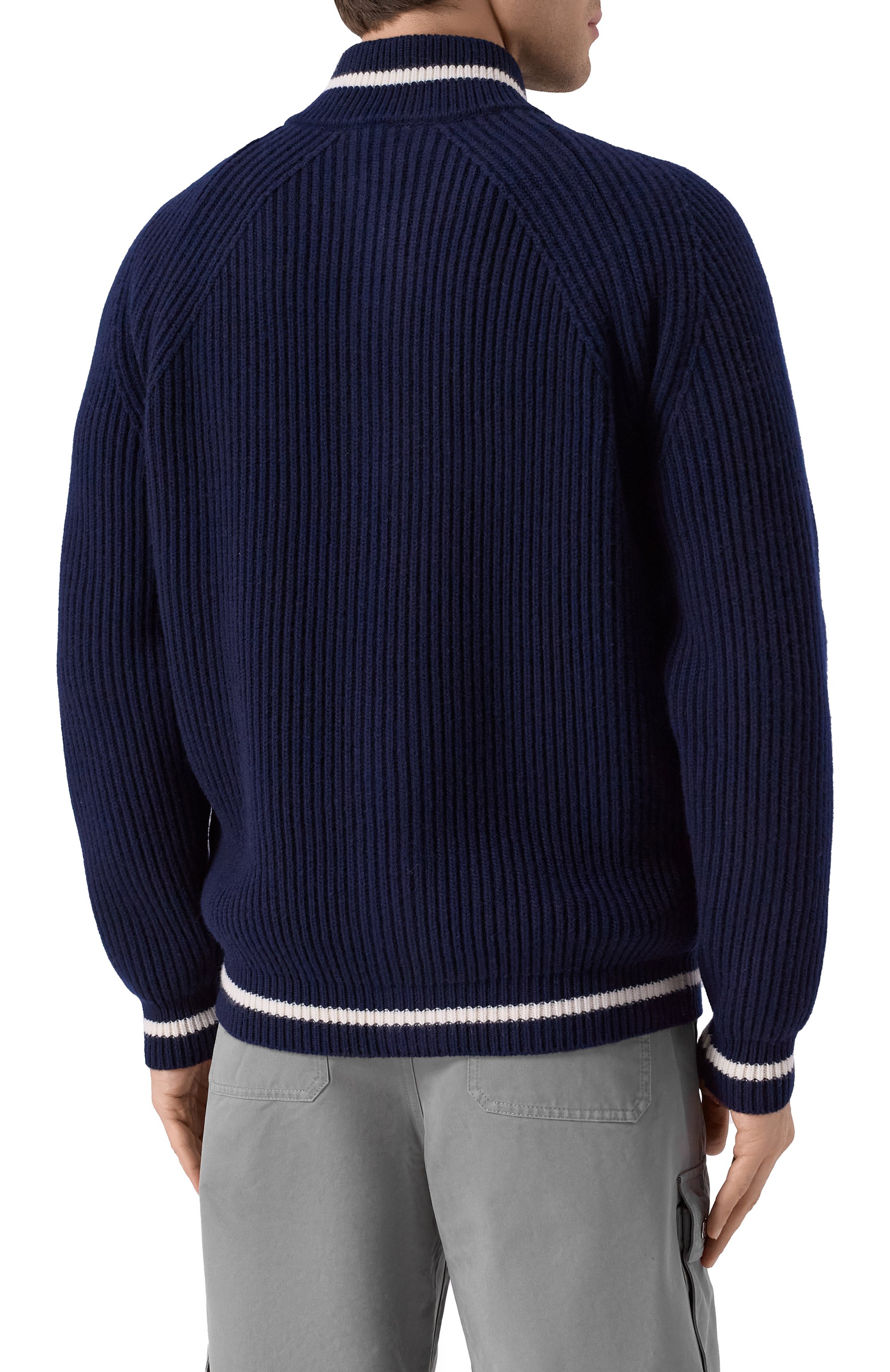 Шерстяной кардиган KITON, арт. UMM070402, фото 4