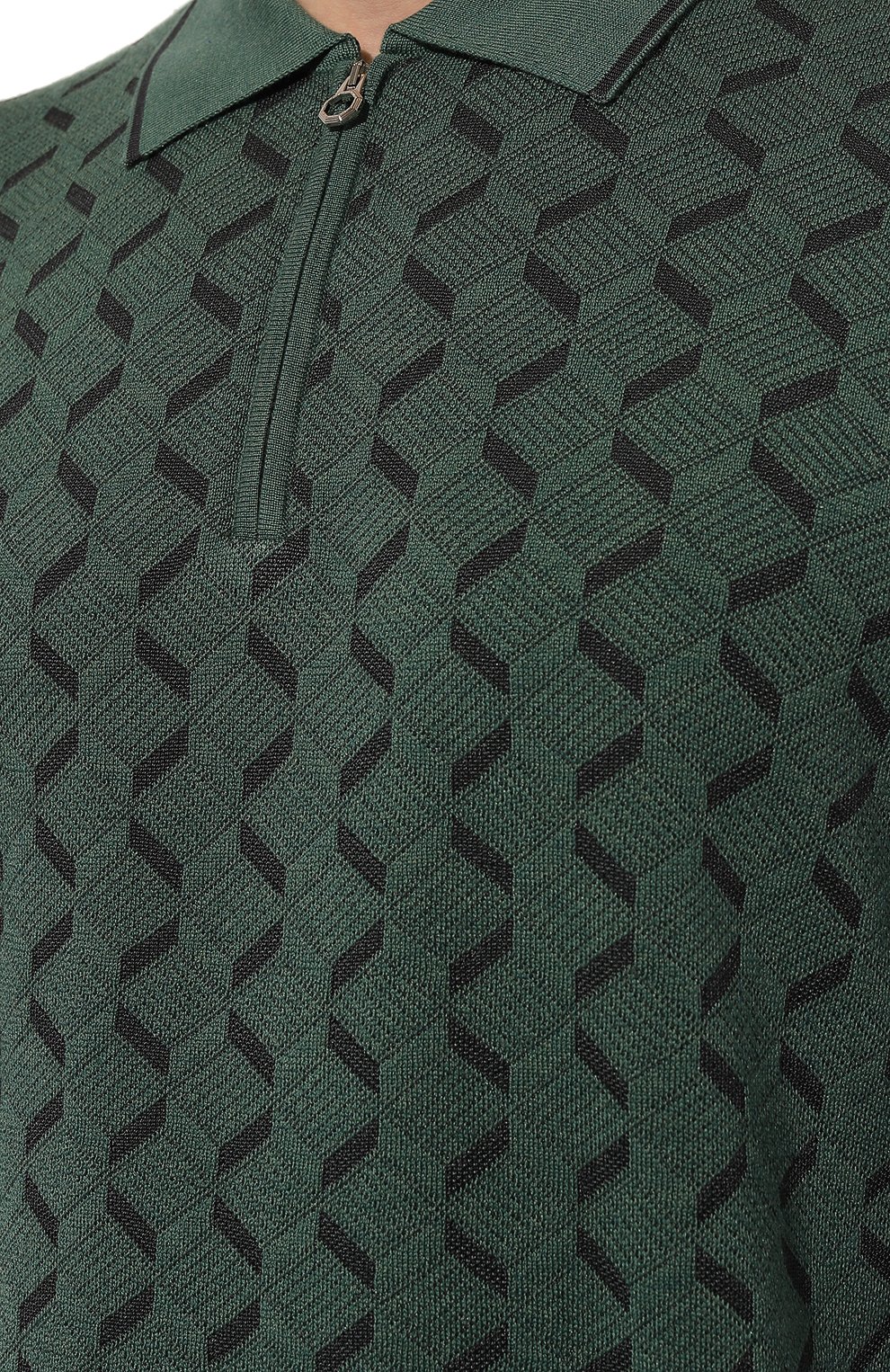 Поло из шерсти и шелка STEFANO RICCI, арт. KE08013P30/E24475, фото 5