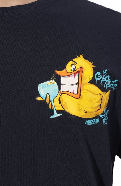 Хлопковая футболка MC2 SAINT BARTH, арт. STBM TSHIRT MAN/TSHM001/02203B, фото 5