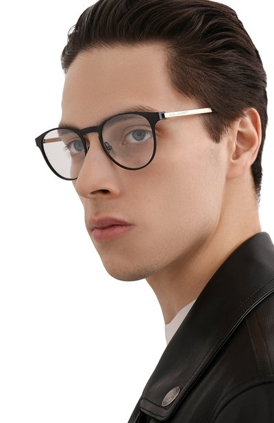 Оправа MARC JACOBS (THE) черного цвета по цене 13450 руб., арт. MARC 320 003, фото 3 Оправа MARC JACOBS (THE), арт. MARC 320 003, фото 3