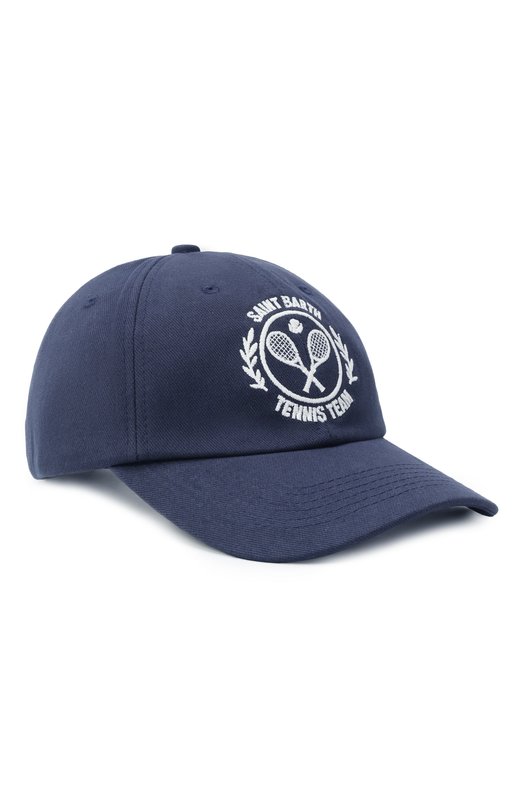 Хлопковая бейсболка MC2 Saint Barth STBA BASEBALL N/05234H Синий STBA BASEBALL N/05234H