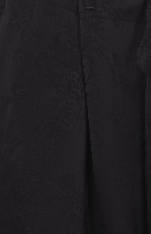 Шорты из вискозы и шелка Ann Demeulemeester B0012821/FA611 Чёрный  B0012821/FA611 Фото 6