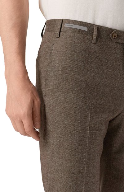 Шерстяные брюки CORNELIANI, арт. 265B01-2617591, фото 5