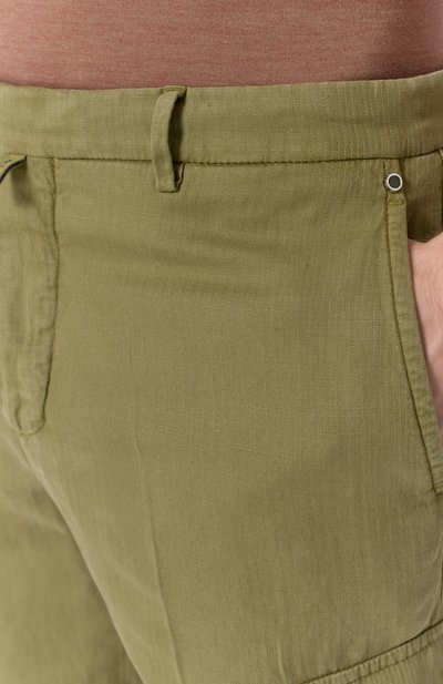 Шорты из лиоцелла и хлопка KITON, арт. UFPPBK0654F09, фото 5