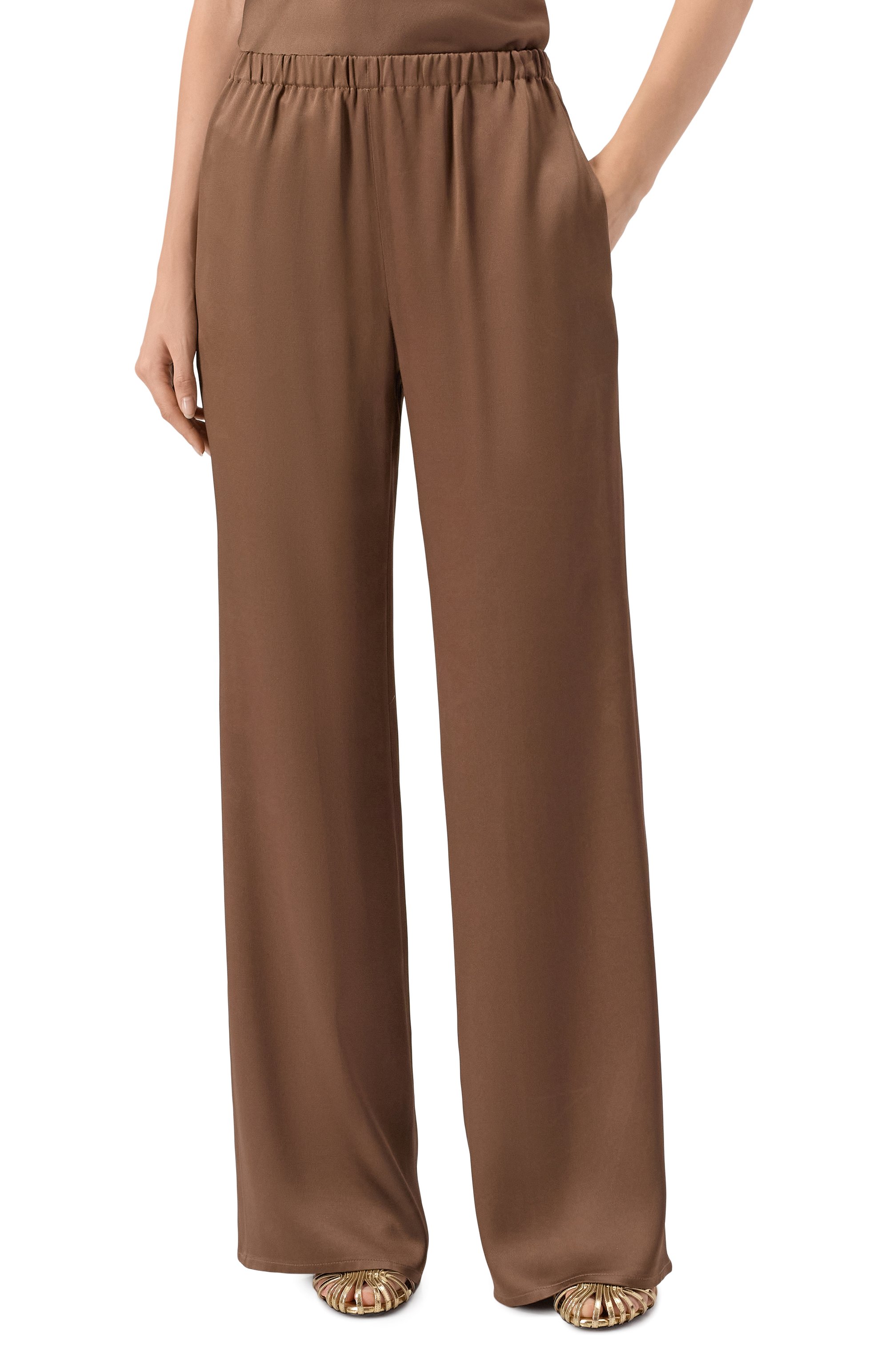 Атласные брюки ANTONELLI FIRENZE, арт. M8185P/355C, фото 3