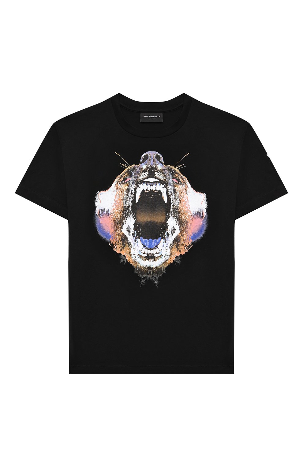 Хлопковая футболка MARCELO BURLON KIDS OF MILAN, арт. 21E/B/MB/1110/0010/2-6Y, фото 1