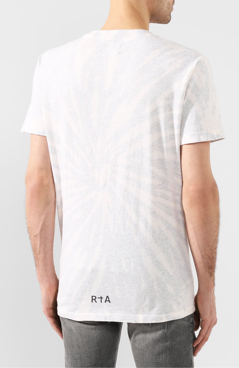 Хлопковая футболка RTA, арт. MH9457-25GYTD, фото 4
