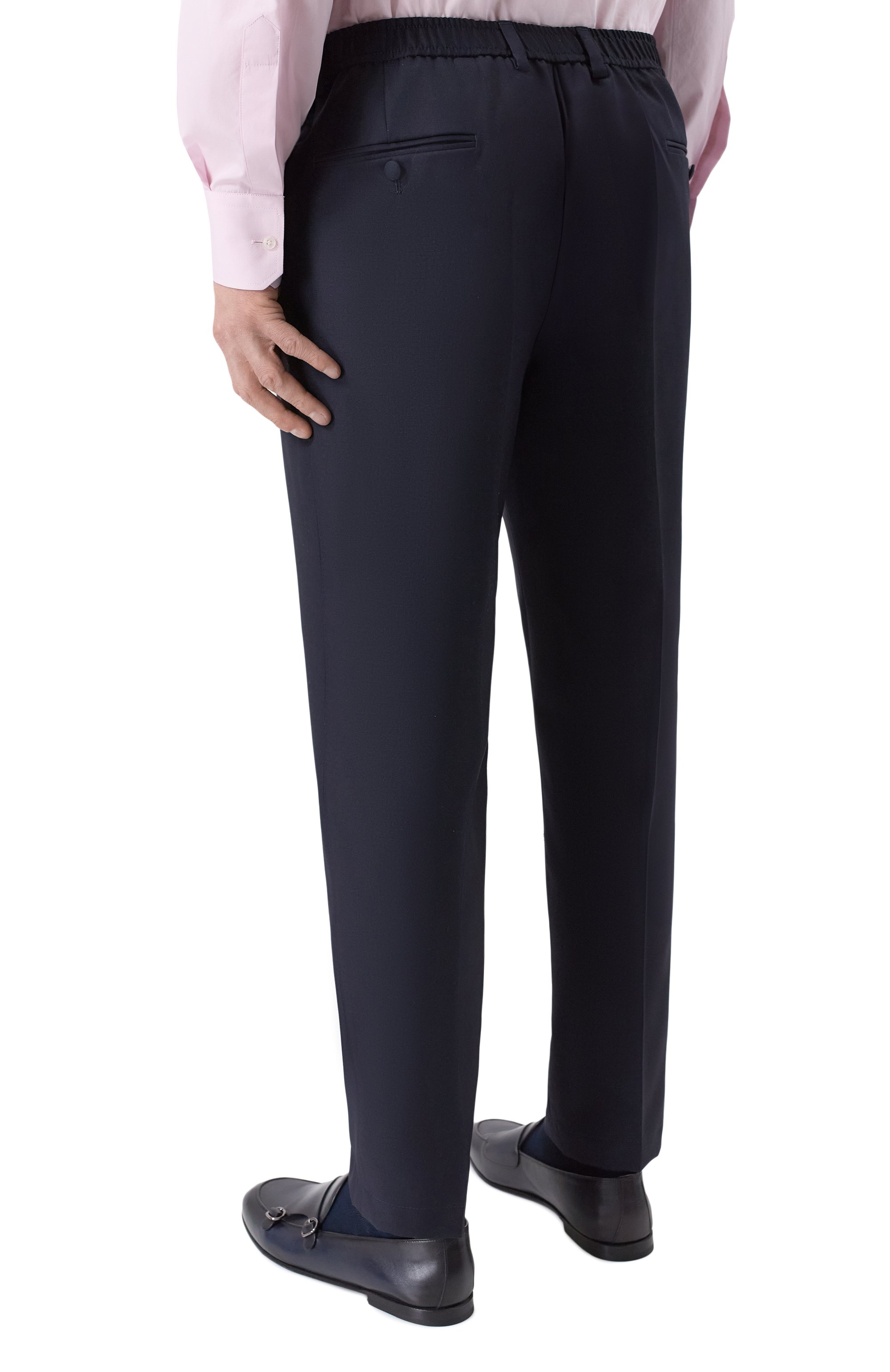 Шерстяные брюки DOLCE & GABBANA, арт. GW13ET/FU269, фото 4