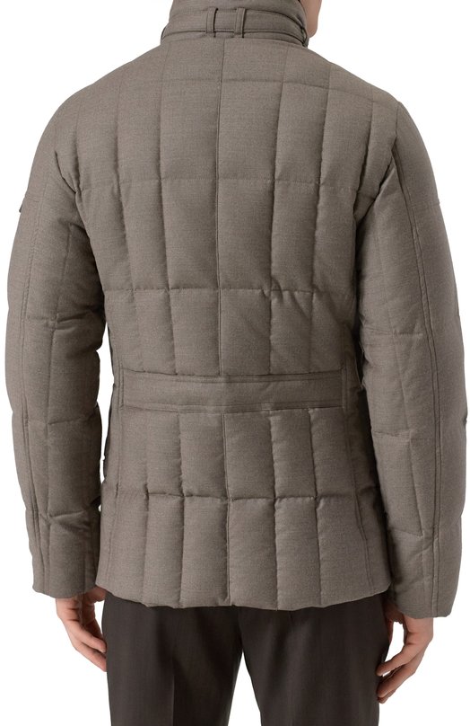 Куртка Siro-L из шерсти и кашемира Moorer SIR0/L Коричневый  SIR0/L Фото 4