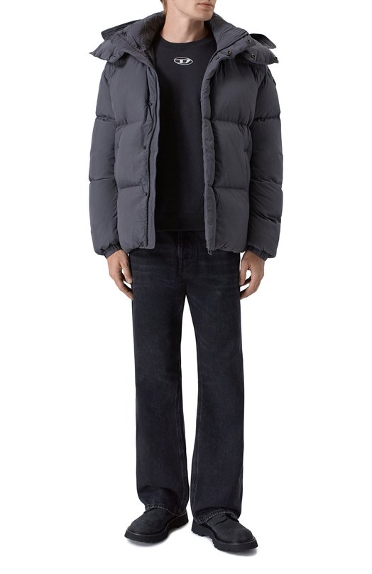 Пуховик Diesel A21764/0AEAI Серый  A21764/0AEAI Фото 2