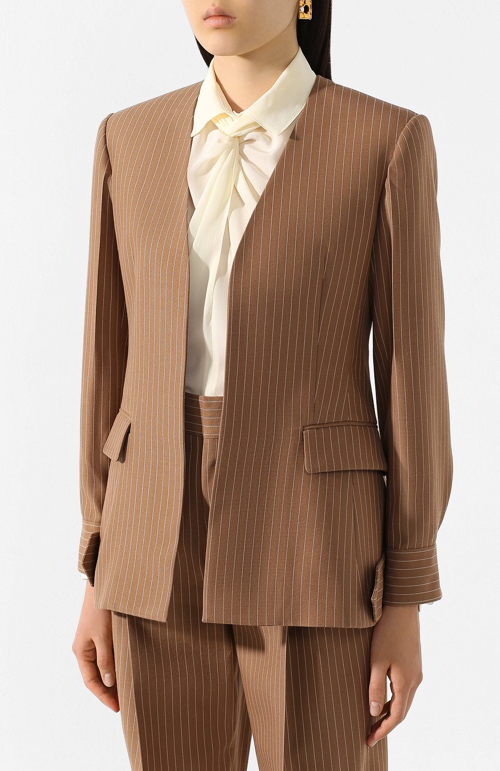 Шерстяной жакет CHLOÉ, арт. CHC20UVE12063, фото 3