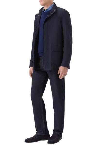 Замшевые лоферы DOUCAL'S, арт. DU3517N0TTUY009N, фото 2