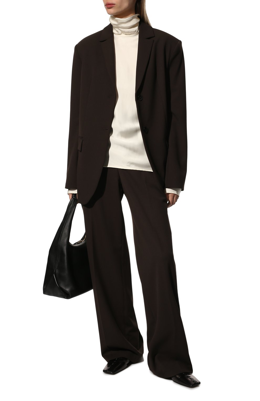 Атласная блузка JIL SANDER, арт. J03NC0028-J65022, фото 2