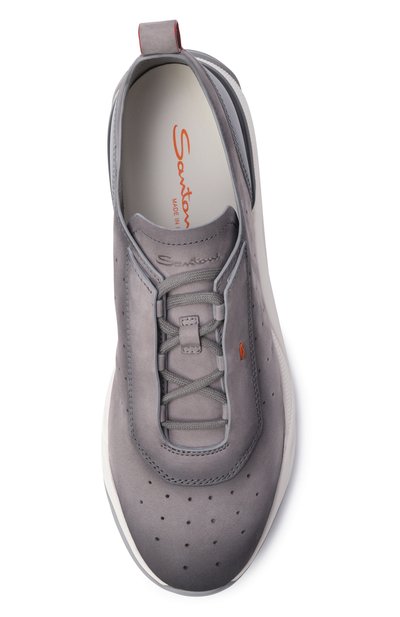 Кроссовки innova из нубука SANTONI, арт. MBIG22032BGRTFEH, фото 5