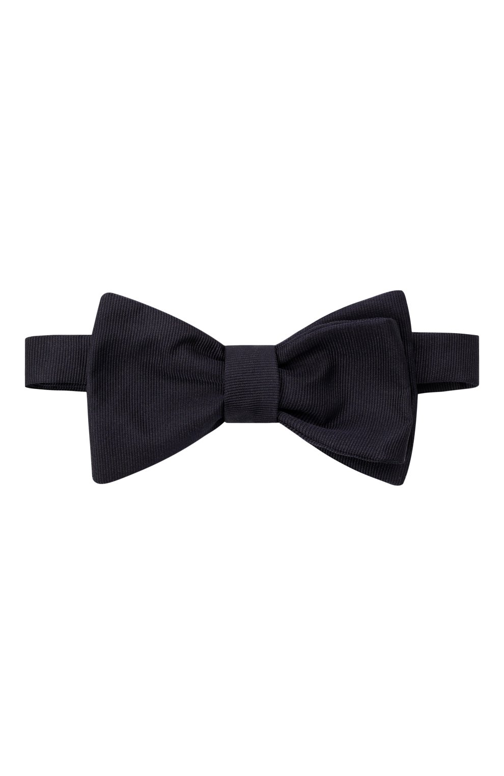 Шелковый галстук-бабочка GIORGIO ARMANI темно-синего цвета по цене 17400 руб., арт. 360030/8P999, фото 1 Шелковый галстук-бабочка GIORGIO ARMANI, арт. 360030/8P999, фото 1