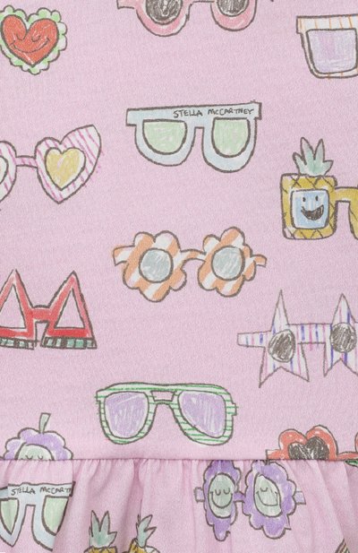 Хлопковое платье STELLA MCCARTNEY, арт. TU1061, фото 3