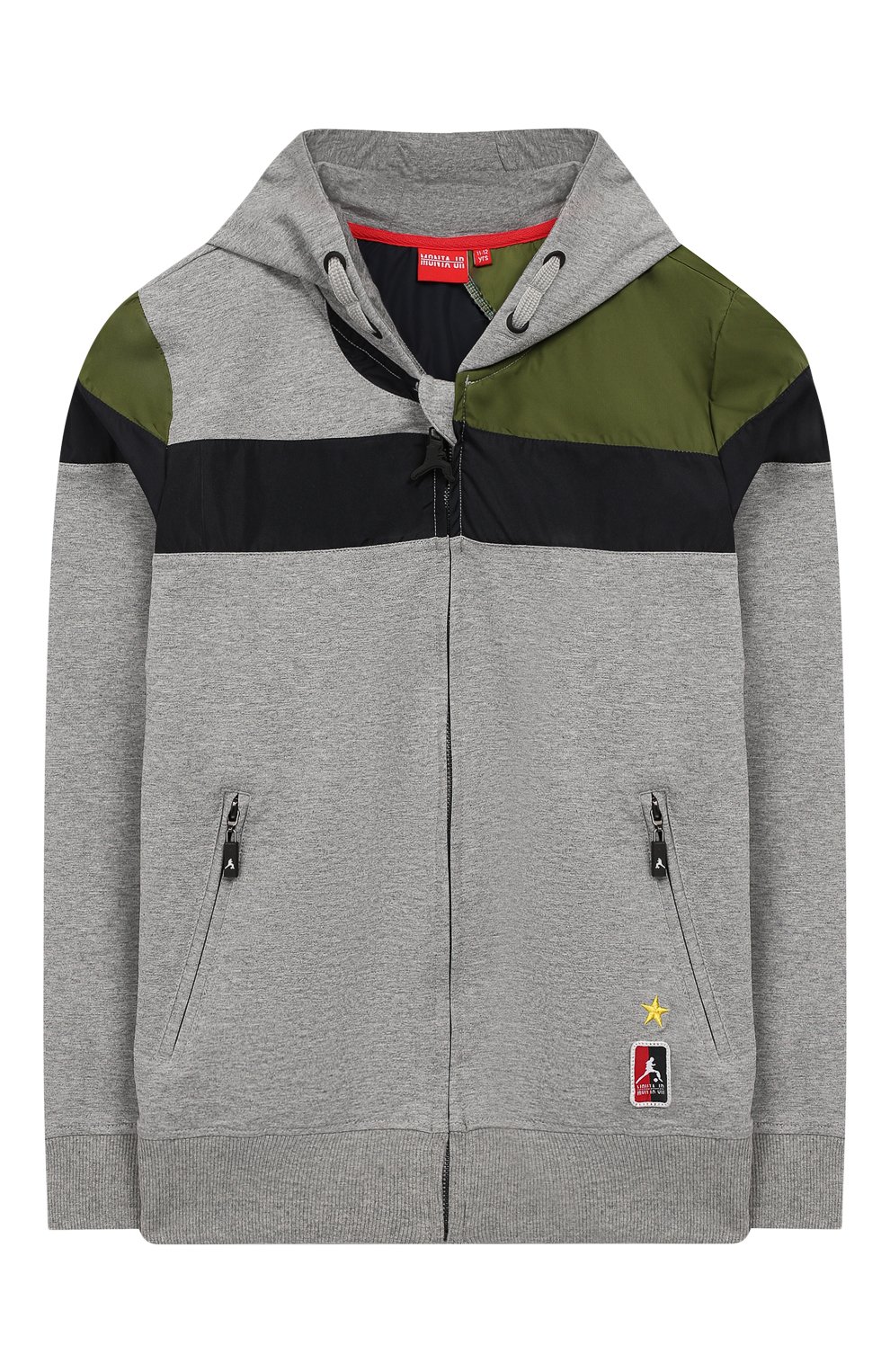 Хлопковый кардиган с капюшоном MONTA JR, арт. CIR0 SWEAT, фото 1