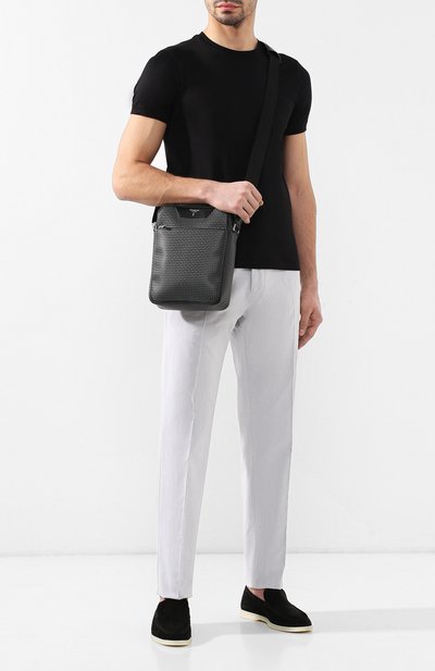 Сумка-планшет с кожаной отделкой SERAPIAN, арт. SSTGAMLL6799M19B, фото 2