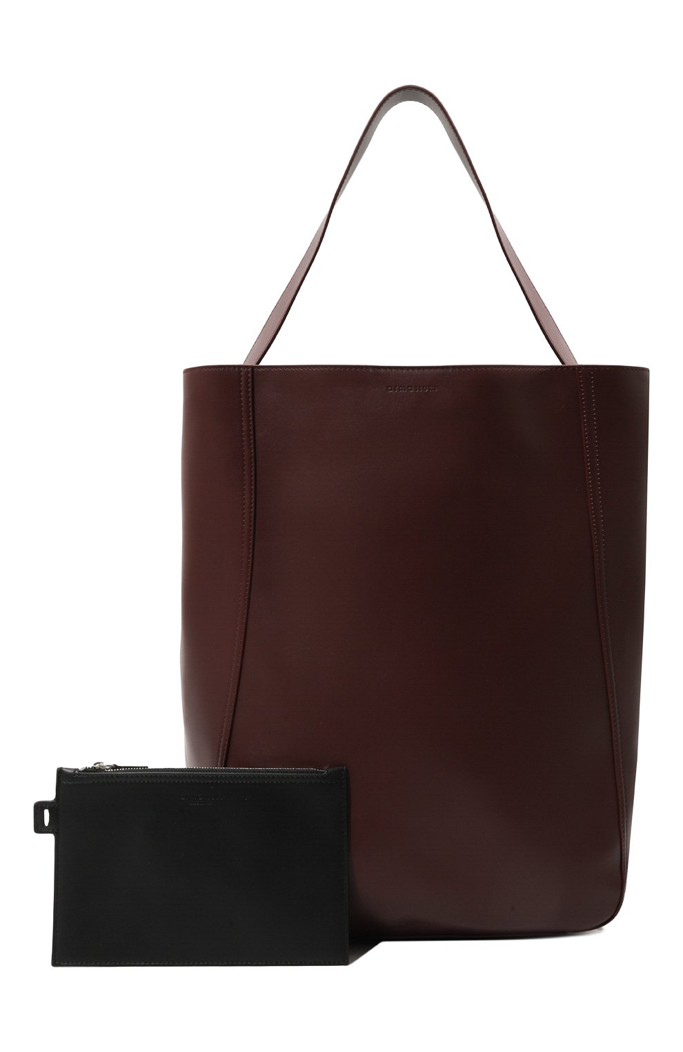 Сумка-тоут 7days ARMARIUM бордового цвета по цене 171500 руб., арт. ARMFWBA05/LE05, фото 6 Сумка-тоут 7days ARMARIUM, арт. ARMFWBA05/LE05, фото 6