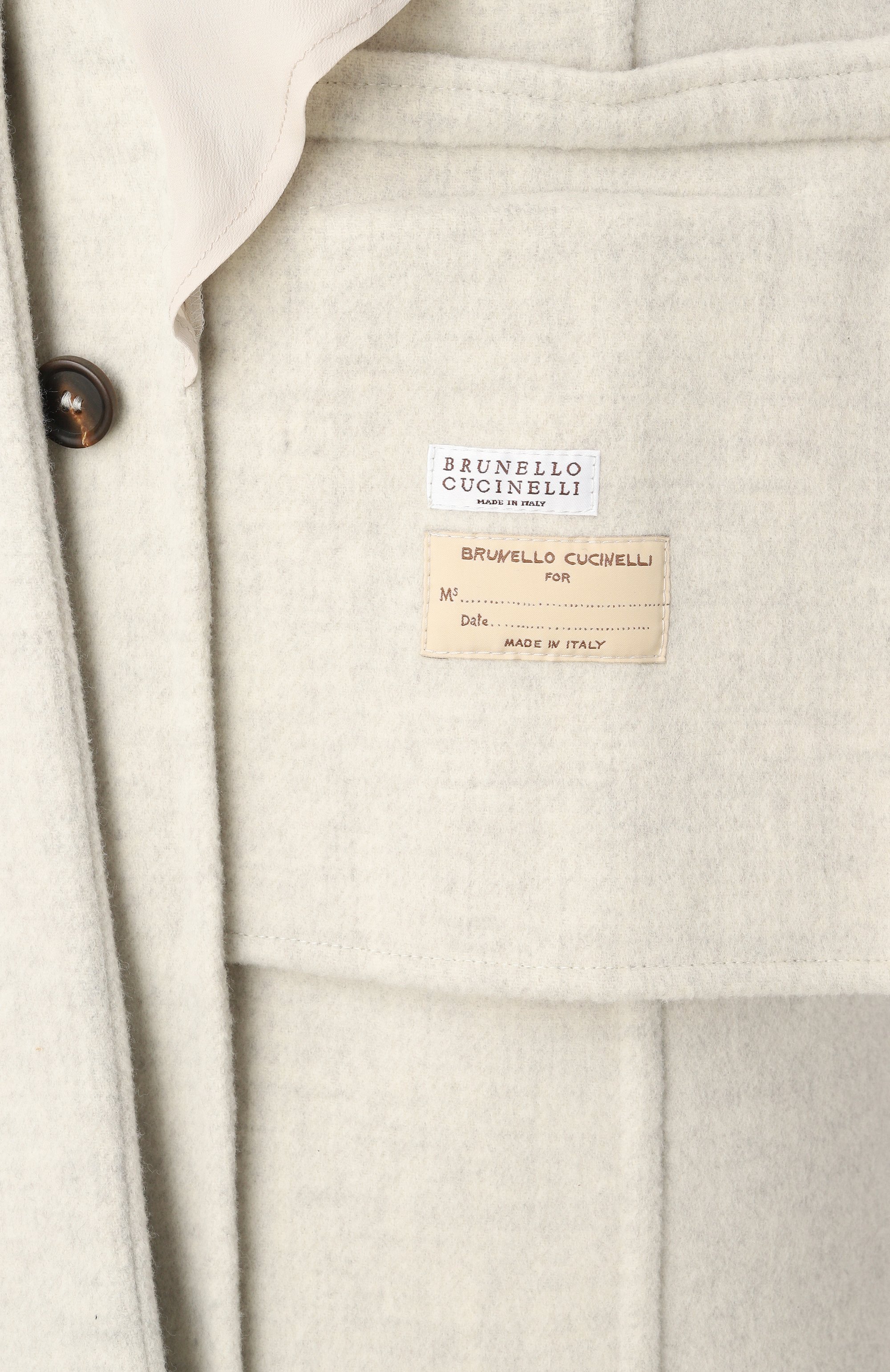 Пальто из шерсти и кашемира BRUNELLO CUCINELLI, арт. MD5329861, фото 7