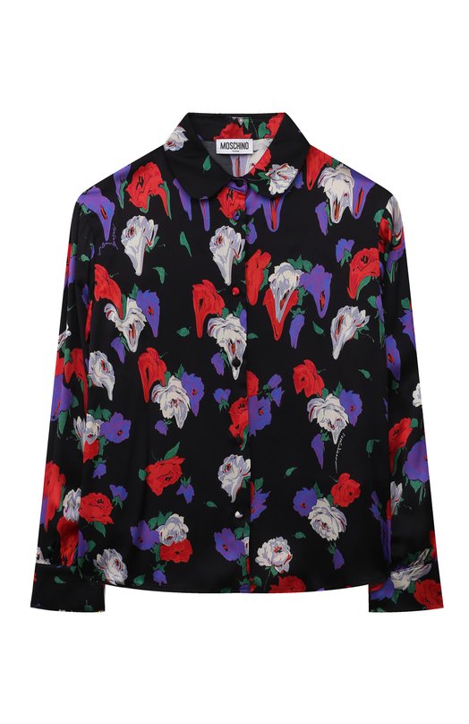 

Блузка из вискозы Moschino, Разноцветный