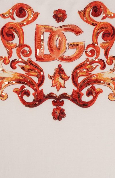Хлопковая футболка DOLCE & GABBANA, арт. L5JTNK/G7P4U_001, фото 3