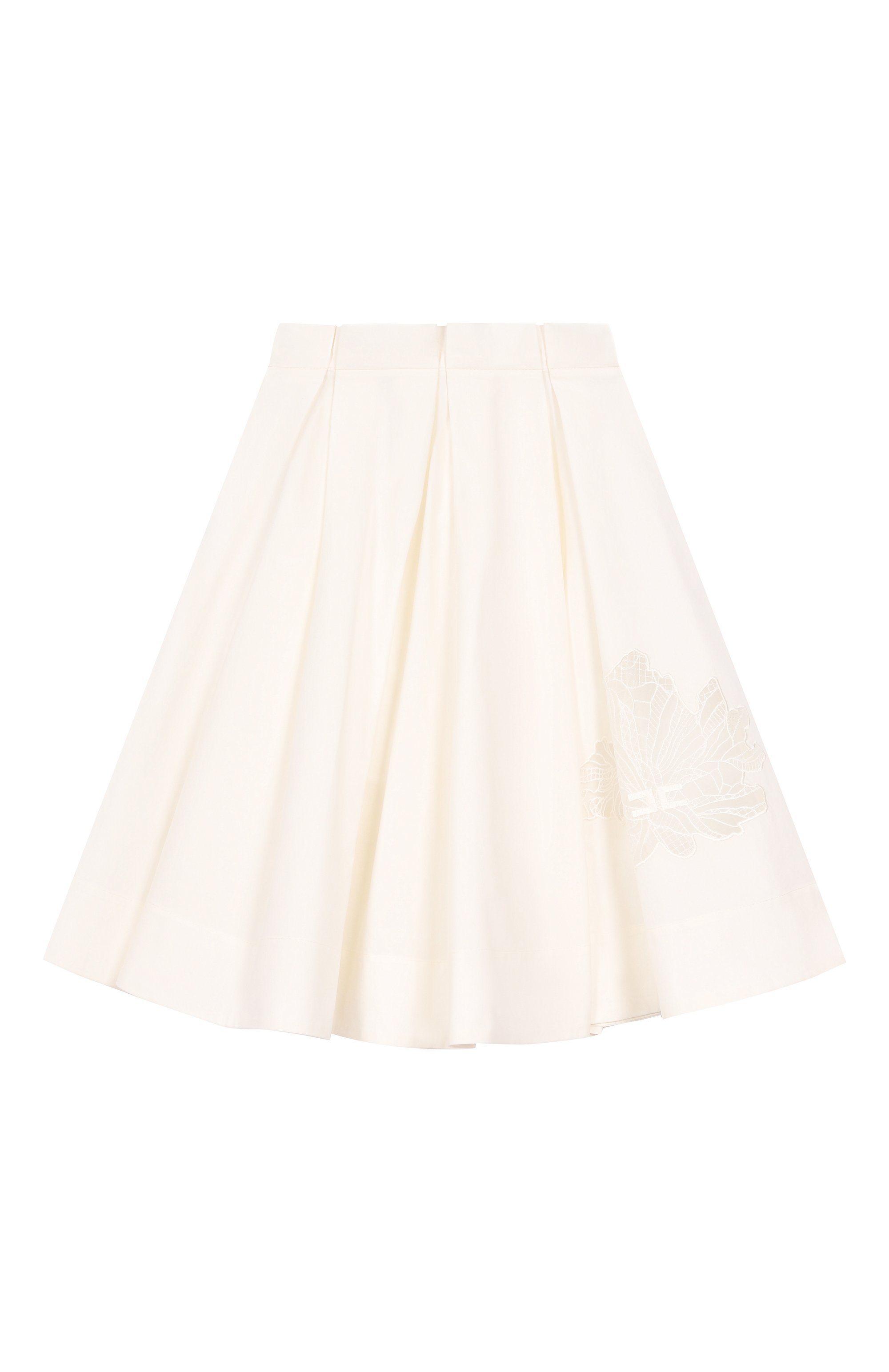 Хлопковая юбка ELISABETTA FRANCHI LA MIA BAMBINA, арт. EFG01890/CA235/10A-12A+, фото 1