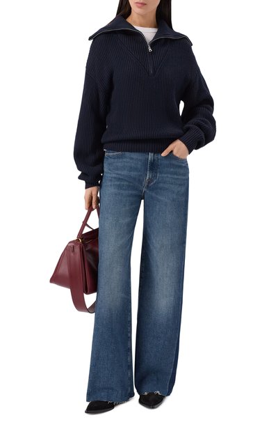 Джинсы lotta tailorless 7 FOR ALL MANKIND синего цвета по цене 34300 руб., арт. 7U8E0K85-43Y, фото 2 Джинсы lotta tailorless 7 FOR ALL MANKIND, арт. 7U8E0K85-43Y, фото 2