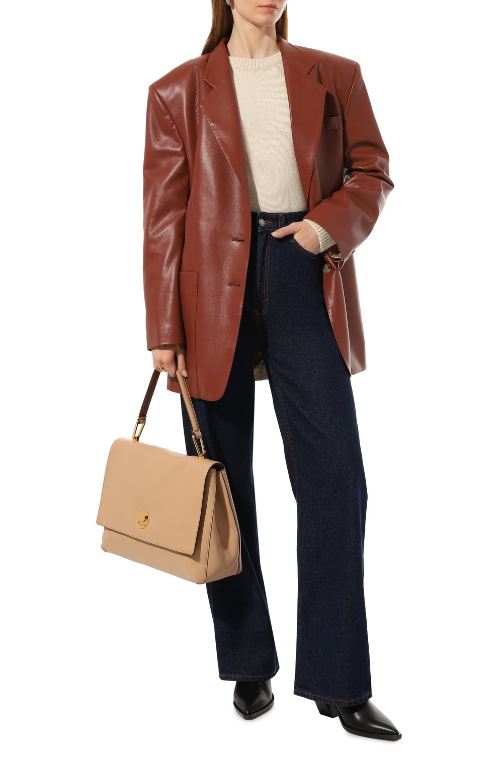 Сумка liya large COCCINELLE бежевого цвета по цене 48100 руб., арт. E1 MD0 18 03 01, фото 7 Сумка liya large COCCINELLE, арт. E1 MD0 18 03 01, фото 7