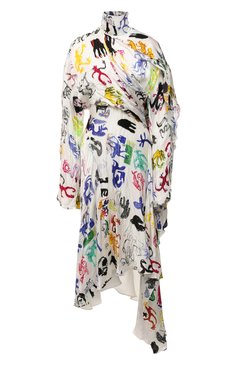 Платье из вискозы BALENCIAGA, арт. 680842/TLL55, фото 1