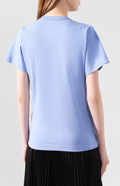 Хлопковая футболка LANVIN, арт. RW-T0665J-JR24-E20, фото 4